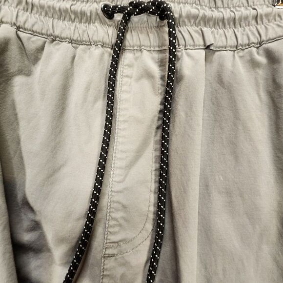 Pacsun Cargo Pants Women Large Gray Gorpcore Hiking Utility High Rise Zip Pocket - Picture 7 of 15